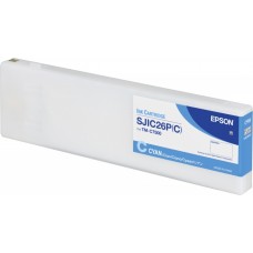 Голубой картридж  SJIC26P(C): для ColorWorks C7500